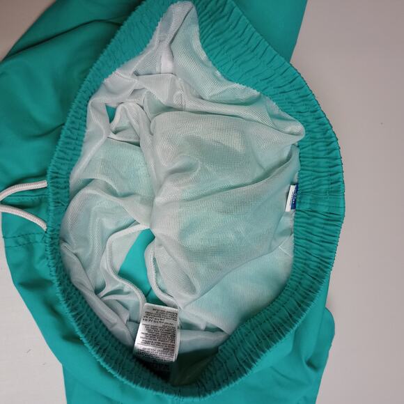 Old Navy Youth Swim Mesh Lined Shorts Green - Picture 6 of 7